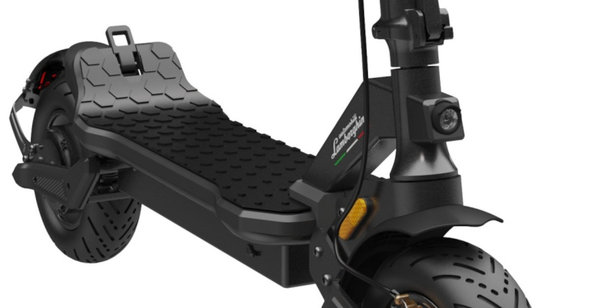 Hulajnoga elektryczna LAMBORGHINI  oświetlenie kierunkowskazy