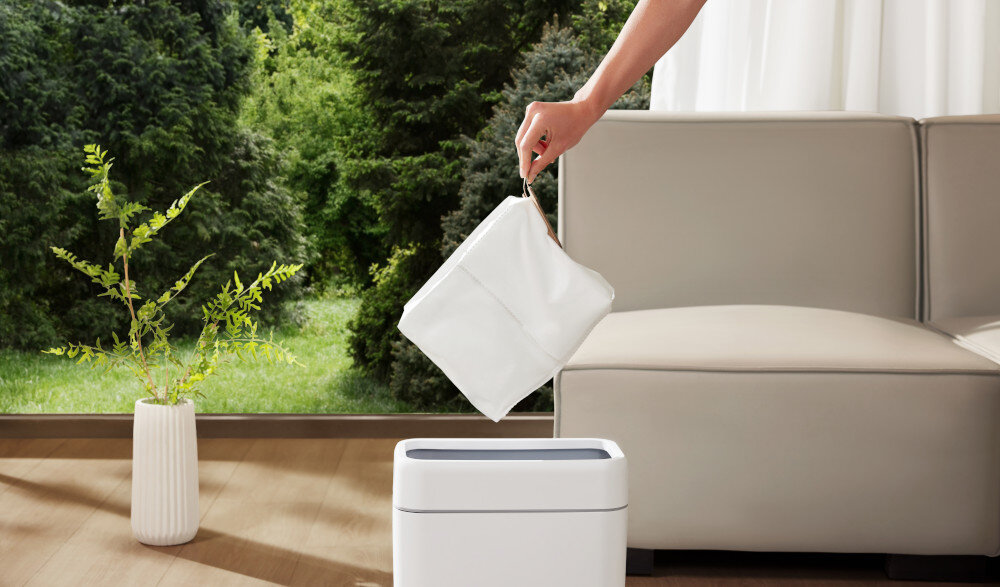 Robot sprzątający XIAOMI Vacuum H40 Duża pojemność worek kurz kosz czas Konstrukcja przepływu powietrza automatyczne zbieranie zanieczyszczeń 