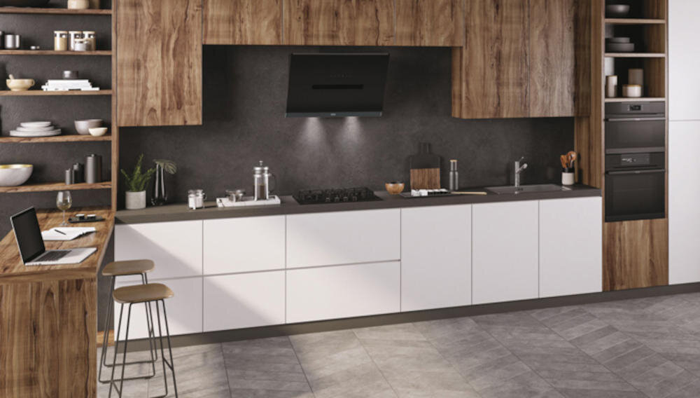 HAIER HADG9CS46BWIFI 90 okap montaż kuchnia 