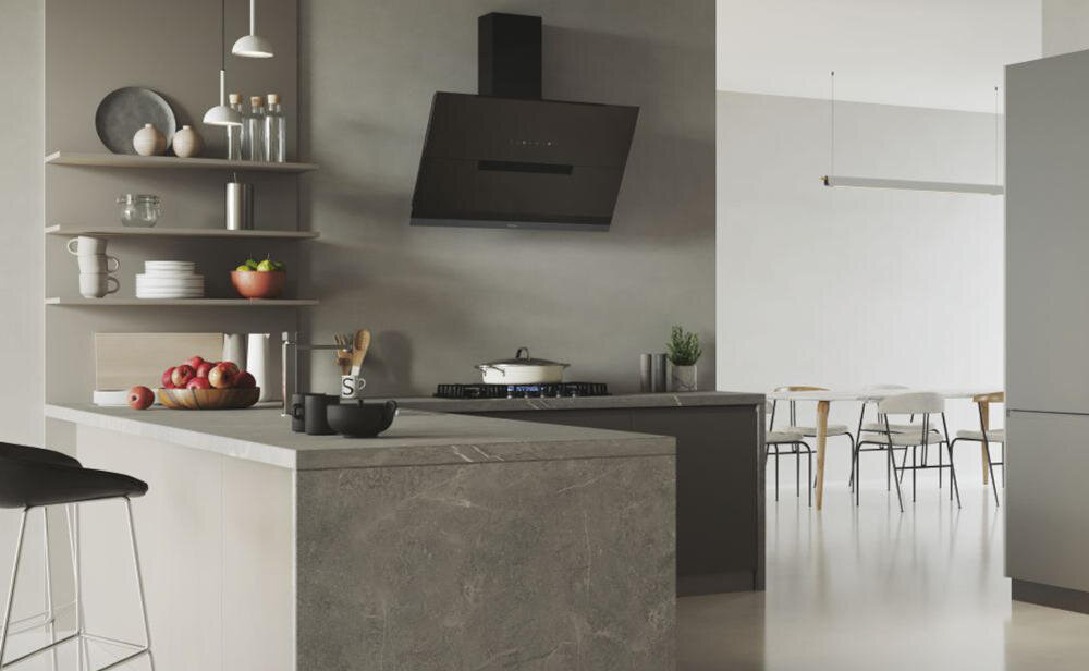 HAIER HADG9CS46BWIFI 90 okap wchłanianie nieprzyjemne zapachy drobinki tłuszcz meble sprzęt filtry