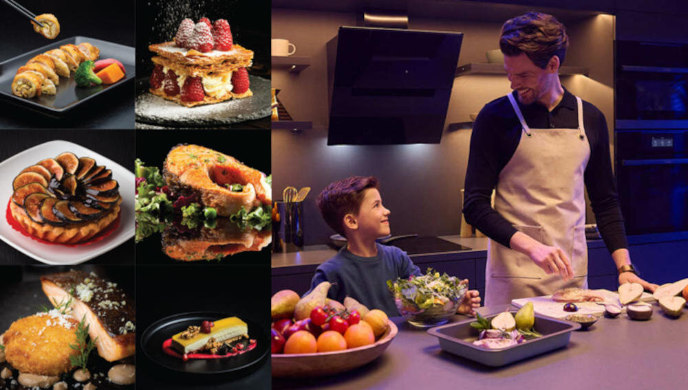 HAIER HADG9CS46BWIFI 90 urządzenia zabudowa rozwiązania potrawy restauracja inteligencja technologia minimalizm wysoka jakość trwałość