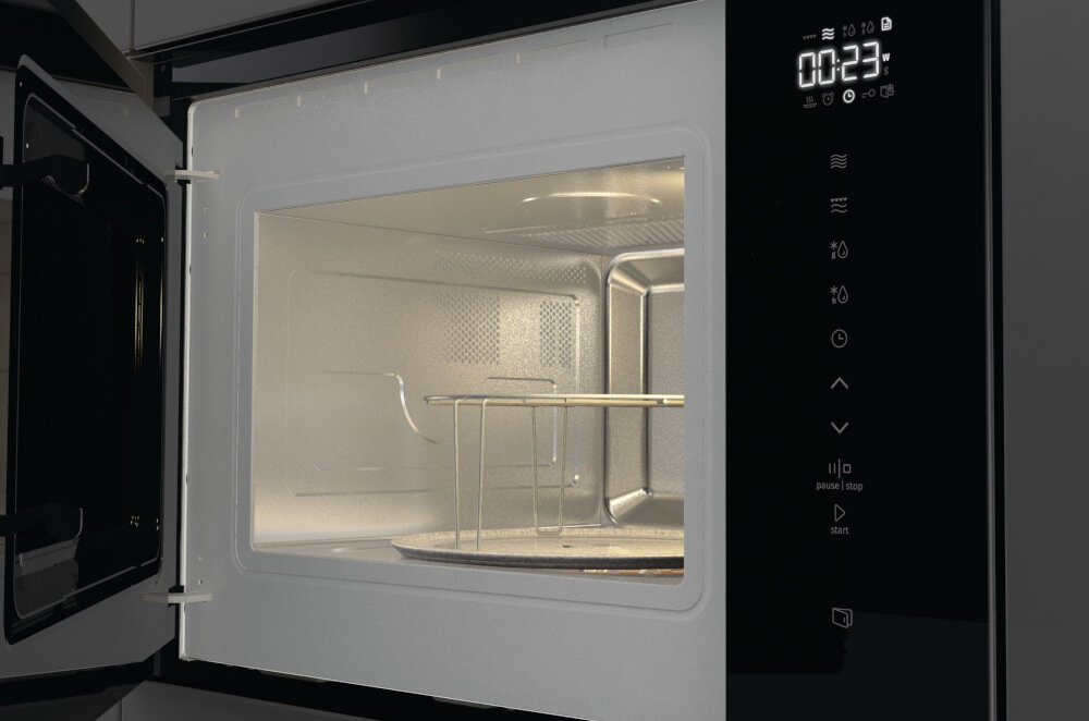 Kuchenka mikrofalowa HISENSE BIM325GI63DBG bezpieczna