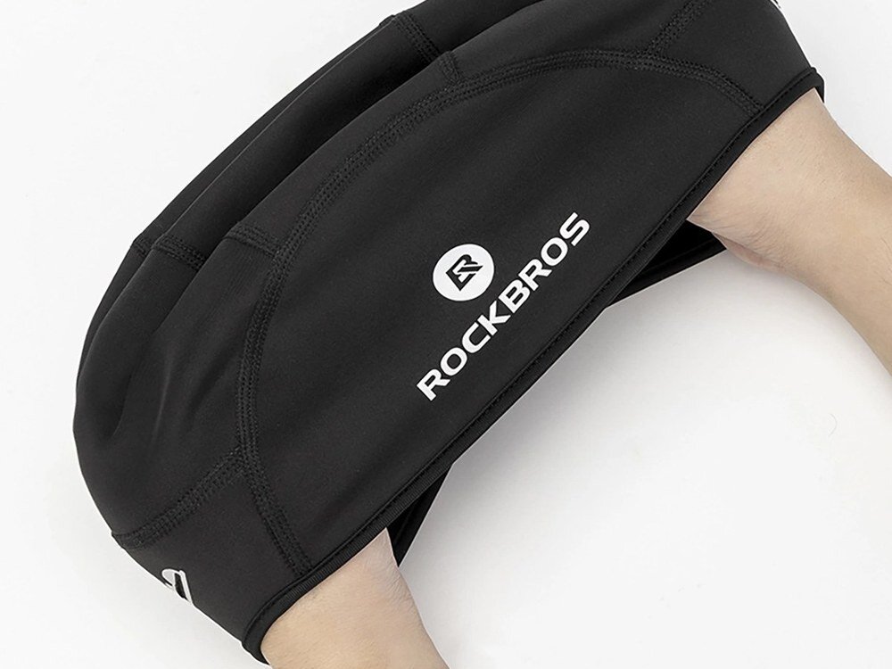 ROCKBROS Dala Szary Odblaskowe logo Rockbros Dala odbija światło widoczność rowerzysty w warunkach ograniczonego oświetlenia o świcie, po zmroku oraz w pochmurne dni zimowej odzieży rowerowej jesiennych i zimowych przejazdów Odblaskowe logo nie zastępuje oświetlenia roweru ani pozostałych elementów poprawiających widoczność - 