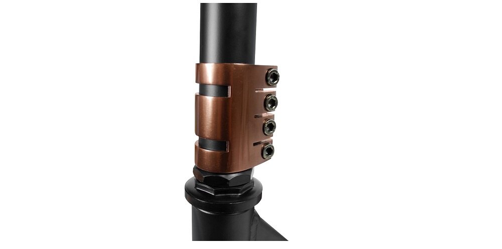 Hulajnoga INDIANA X2 Czarny solidny zacisk