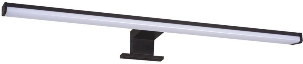 Kinkiet KANLUX Astim 12W-NW-B Czarny stylowa funkcjonalna oprawa lazienkowa efektywne oswietlenie estetyczny wyglad wnetrz wymiary 600 x 100 x 44 mm