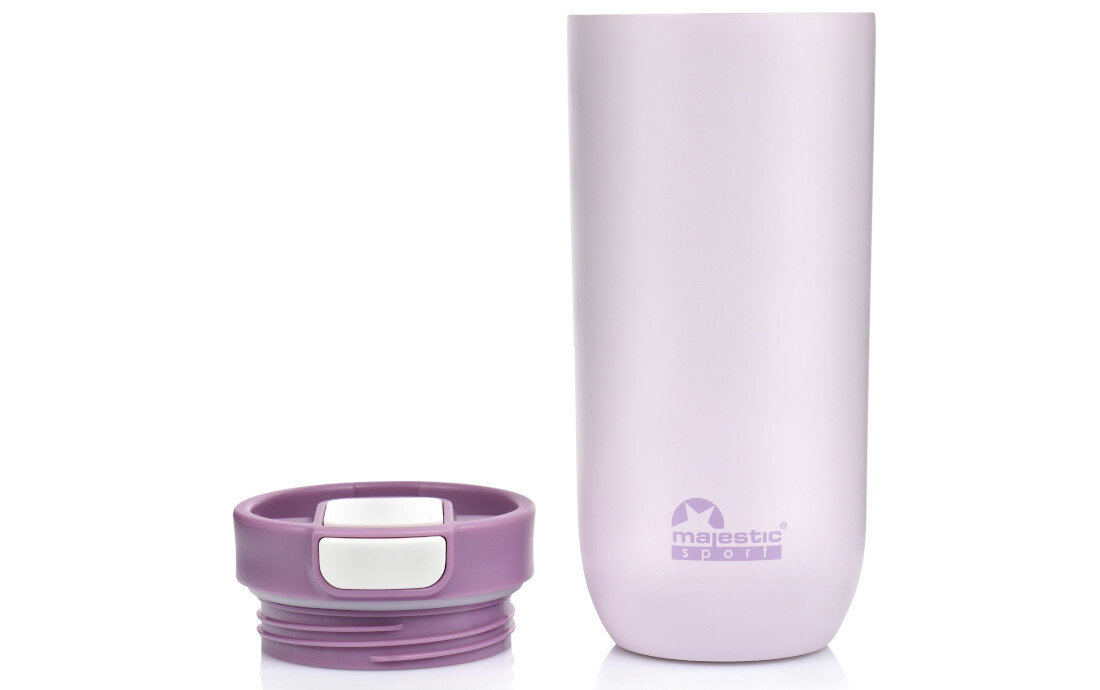 Kubek termiczny MAJESTIC SPORT Bullet Różowy 540 ml  Łatwe czyszczenie i użytkowanie nie nadaje się do mycia w zmywarce właściwości zalecenia Prosta budowa