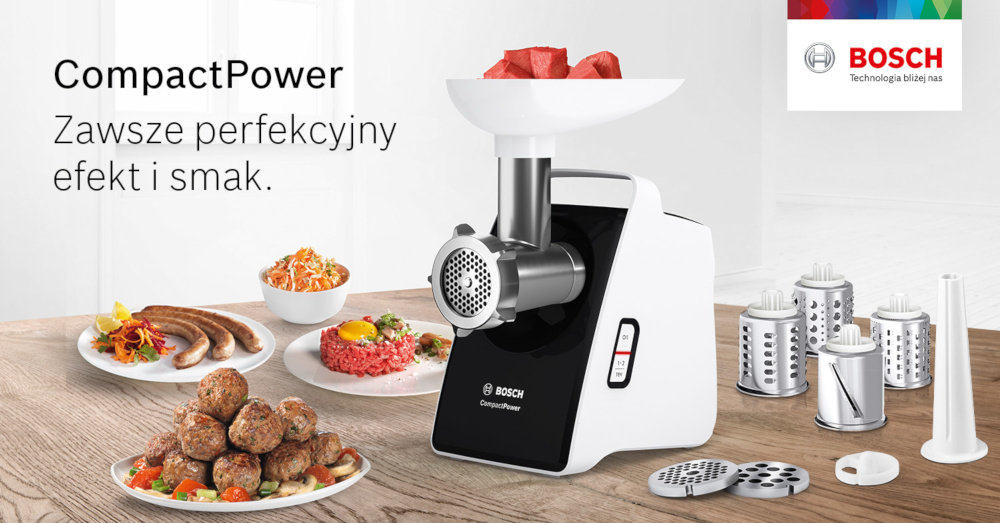 Maszynka do mięsa BOSCH MFW3640A Biały WYGLĄD