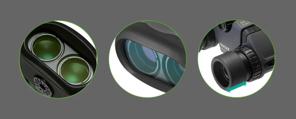 Lornetka PENTAX Papillo II 8.5 x 21 pełna wielowarstwowa powłoka jasny obraz