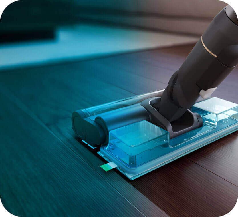 Jednoczesne mycie i odkurzanie