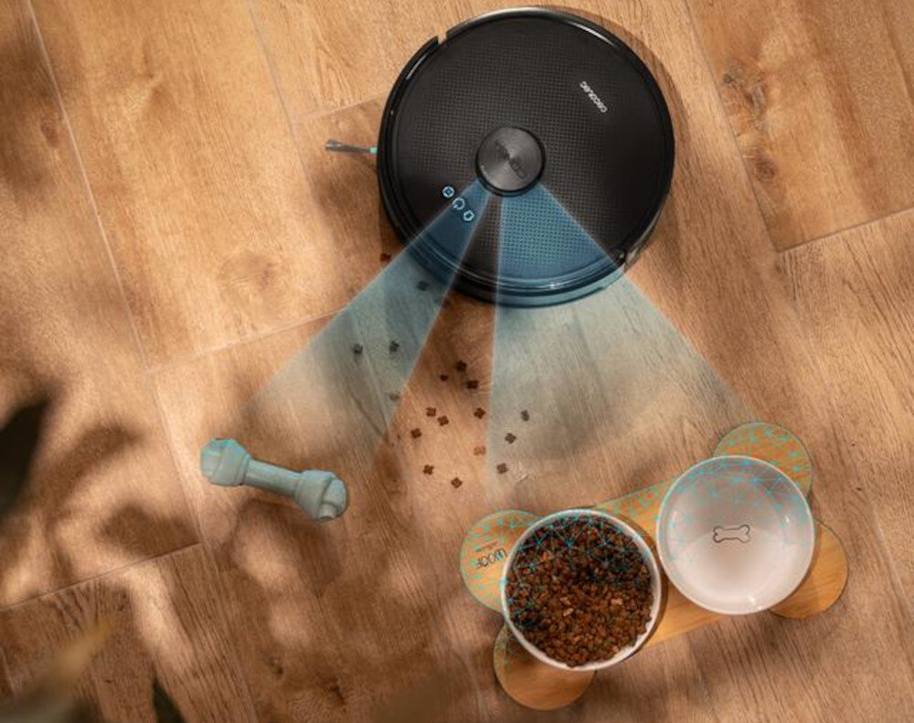 Robot sprzątający CECOTEC Conga Y70 Precyzja prowadzenia po domu Nawigacja laserowa sprawne działanie omija przeszkody