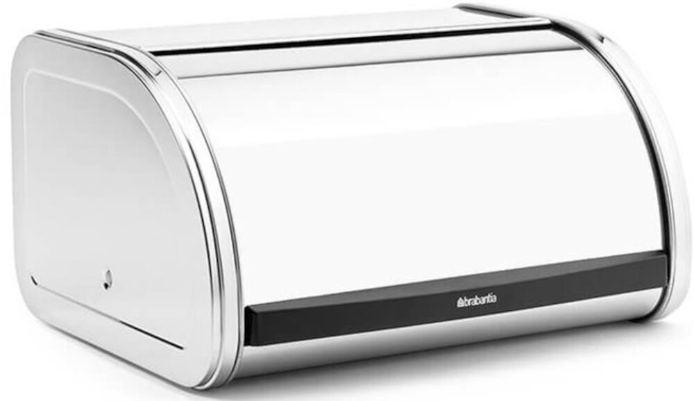 Chlebak BRABANTIA 339585 Trwałość na lata wykonanie wysoka jakość stal Solidne materiały błyszczące wykończenie dodaje elegancji Specjalne gumowe stopery