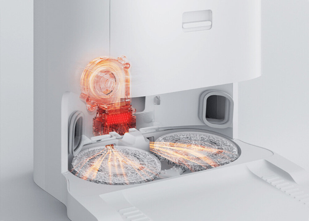 Robot sprzątający XIAOMI Vacuum X10+EU Szybkie suszenie gorace powietrze