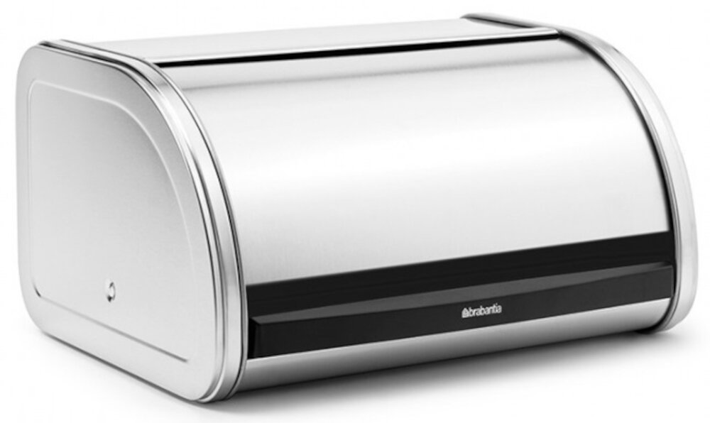 Chlebak BRABANTIA 348907 Trwałość na lata wykonanie wysoka jakość stal Solidne materiały błyszczące wykończenie dodaje elegancji Specjalne gumowe stopery