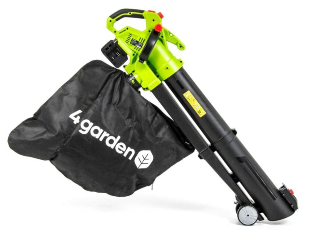 Odkurzacz do liści 4GARDEN AOD22 akumulatorowy komfortowy uchwyt ergonomiczna forma dokonale wywazenie