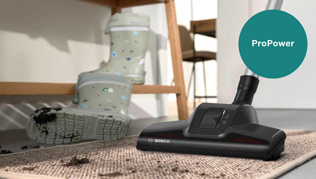 Odkurzacz BOSCH Serie 8 ProPower BGL8POW3A Turboszczotka AirTurbo Pro powierzchnia sierść możliwości odkurzanie
