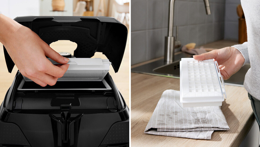 Odkurzacz BOSCH Serie 8 ProPower BGL8POW3A Czystość powietrza systemy filtracji Filtr HEPA wszelkie zanieczyszczenia  z dymu papierosowego, roztocza czy zarodniki grzybów filtr HEPA jest zmywalny z workiem filtrującym z wielowarstwową włókniną  wszystkie cząstki kurzu i zanieczyszczeń czyste i zdrowe powietrze