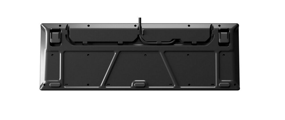 Klawiatura STEELSERIES Apex 3 tył cicha praca