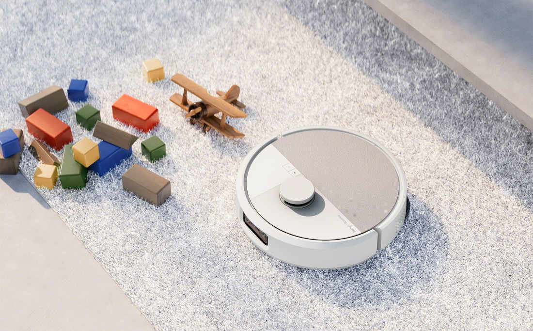 Robot sprzątający IROBOT Roomba Plus 505 Autowash Biały unikanie przeszkód nawigacja AI PrecisionVision™ rozpoznaje i omija codzienne przeszkody