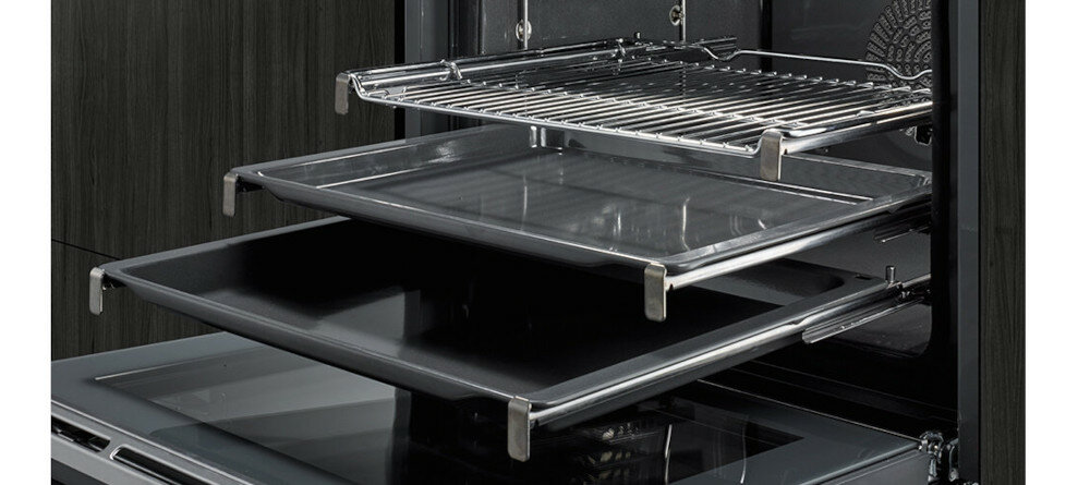 Piekarnik SIEMENS HB655GNS1 prowadnice teleskopowe bezpiecznie łatwo wygodnie