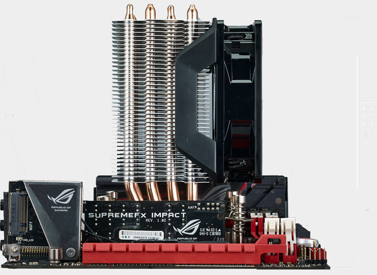 Chłodzenie CPU COOLER MASTER Hyper H411R kompaktowe wymiary 10,2 x 8,45 x 13,6 cm dla posiadaczy małych obudów małe niskoprofilowe ciche
