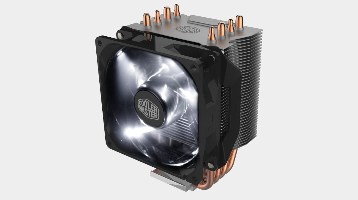 Chłodzenie CPU COOLER MASTER Hyper H411R Wentylator 92mm PWM regulacja prędkości obrotowej
