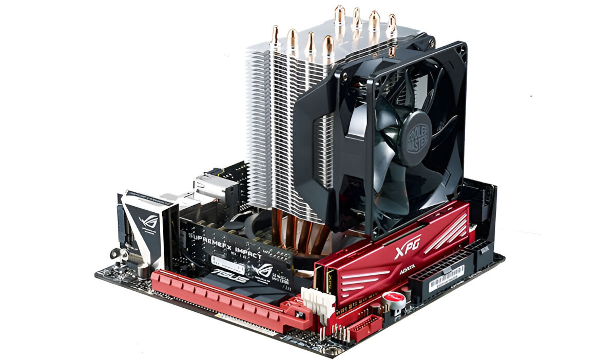 Chłodzenie CPU COOLER MASTER Hyper H411R intuicyjny design szybki i łatwy montaż bezproblemowa obsługa