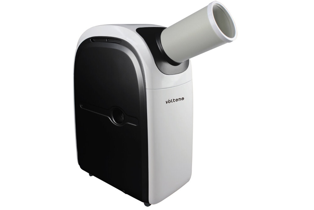 Klimatyzator VOLTENO VO2787 cicha praca regulowany nawiew nowoczesny panel sterowania LED komfort regulacja predkosci nawiewu