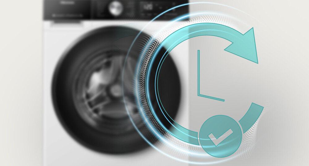 PRALKA HISENSE FRONT WF3S8043BW3 Oszczędzaj czas krótsze pranie