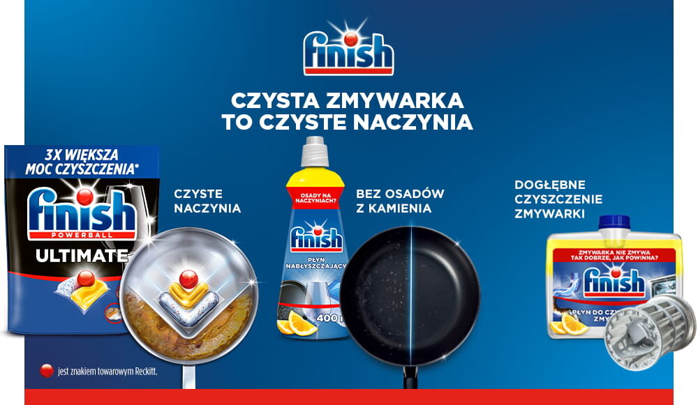 Kapsułki do zmywarki FINISH Ultimate Lemon - 130 szt., nabłyszczacz, połysk, czystość, higiena, Zestaw środków do mycia naczyń i dbania o zmywarkę.