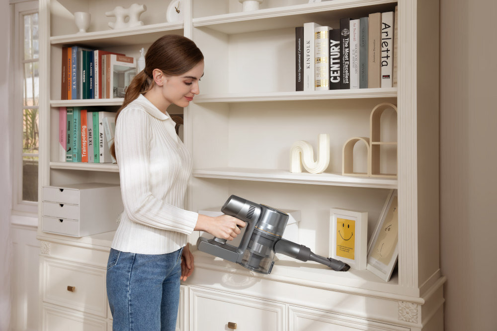 Odkurzacz DREAME R20 Aqua Filtracja na wysokim poziomie System filtracji kurz alergeny czyste powietrze zdrowe środowisko