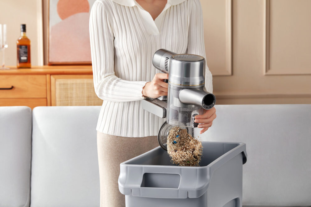 Odkurzacz DREAME R20 Aqua Łatwe czyszczenie i konserwacja System szybkiego opróżniania