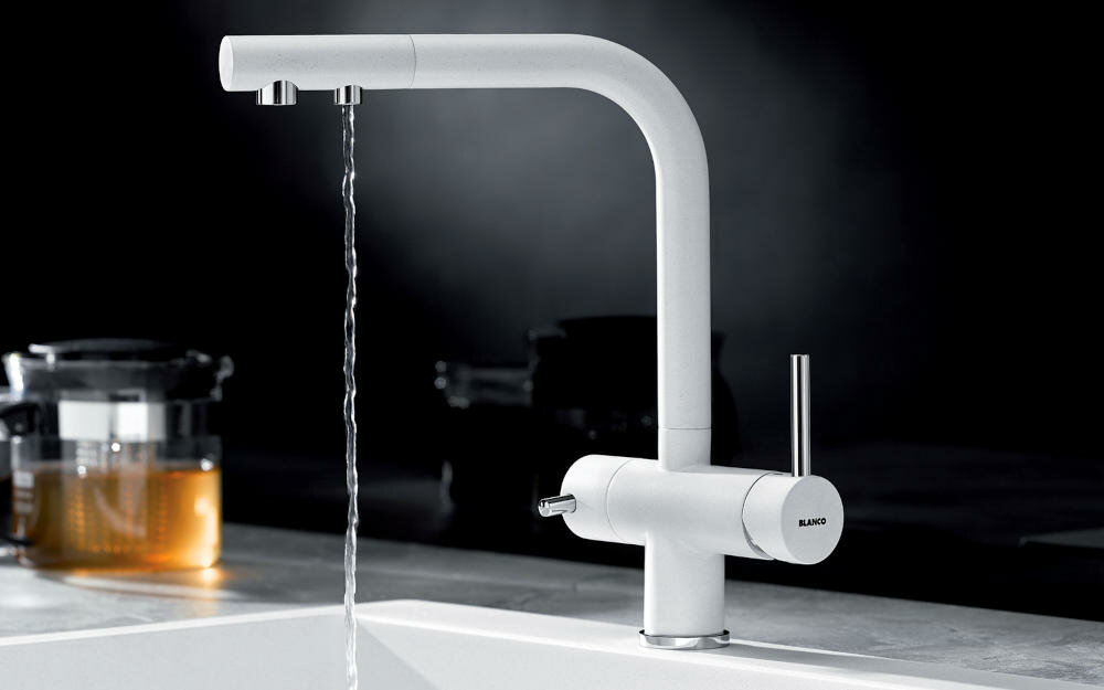 BLANCO Fontas II 52313 węże przyłączeniowe nakrętka montaż regulator strumień