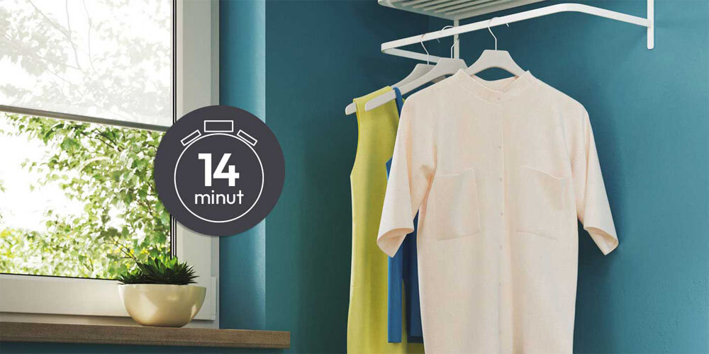 Pralka CANDY AI ProWash 700 BS 410B10-S Czyste pranie nawet w 14 minut krótki szybki Program