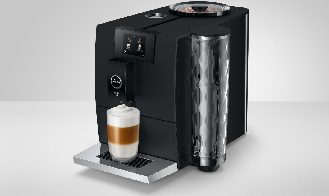 Ekspres JURA ENA 8 Touch All Black PRSK kompaktowy inspiracja