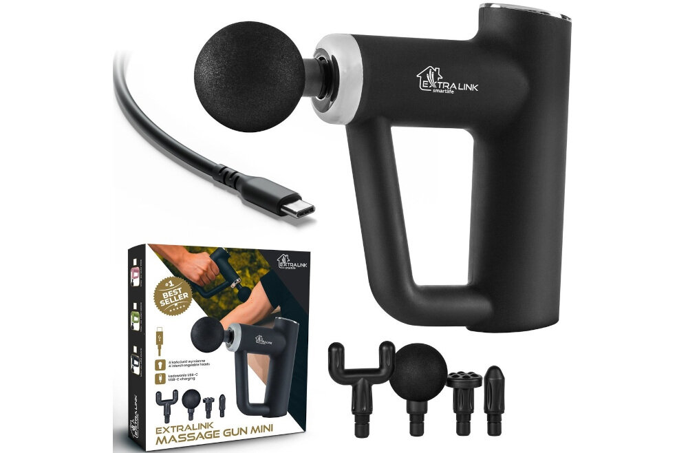 Masażer EXTRALINK MSG-03 Mini zestaw akcesoria komplet wyposażenie