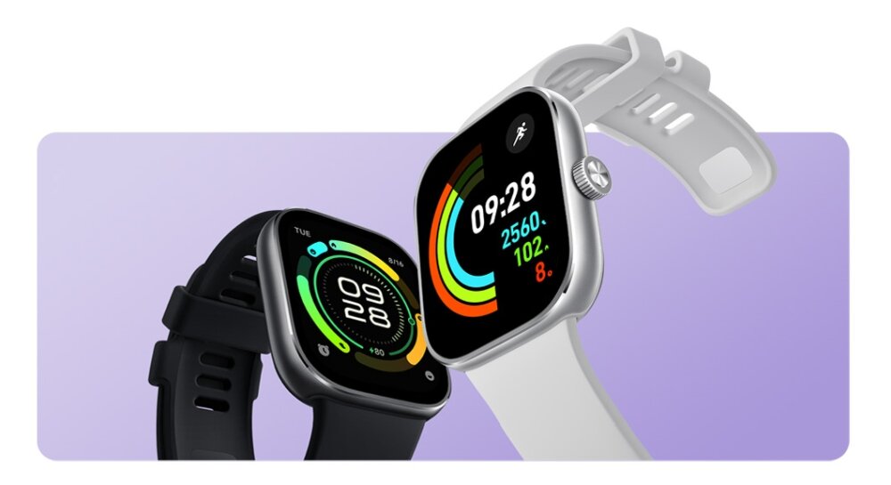 Smartwatch XIAOMI Redmi Watch 4 ekran bateria czujniki zdrowie sport pasek ładowanie pojemność rozdzielczość łączność sterowanie krew puls rozmowy smartfon aplikacja