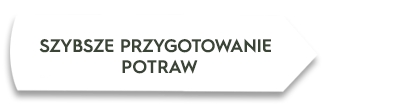 Obraz przedstawia biały prostokąt z czarnym tekstem: \'SZYBSZE PRZYGOTOWANIE POTRAW\'.