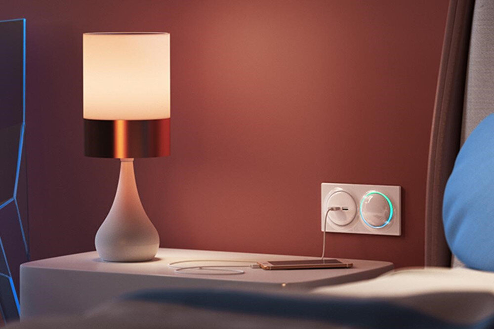 Włącznik światła FIBARO Walli Switch FGWDSEU-221 wbudowane podświetlenie LED