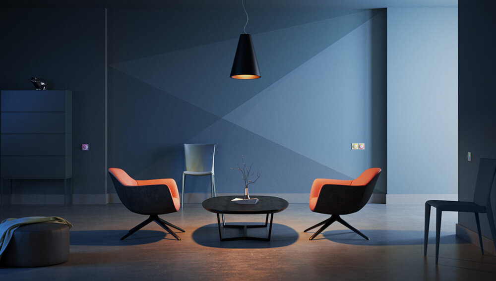 Włącznik światła FIBARO Walli Switch FGWDSEU-221 aplikacja reakcja z dala od domu