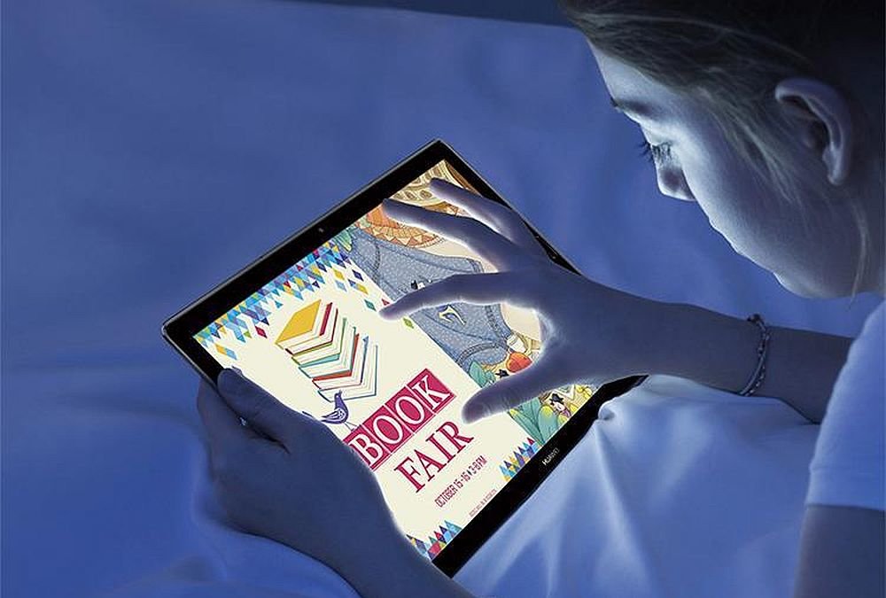tablet huawei mediapad m5 10 ochorna oczu