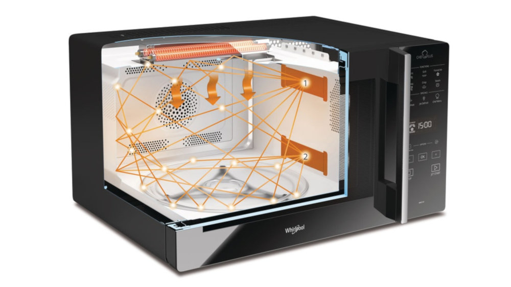 Kuchenka Mikrofalowa WHIRLPOOL MWP339SB - Dual Crisp