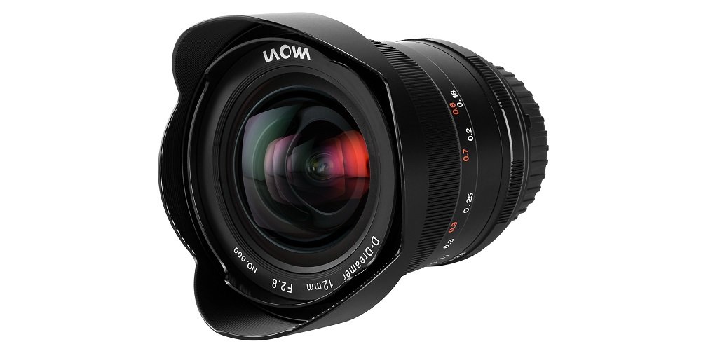 Obiektyw LAOWA Venus Optics D-Dreamer 12mm f2.8 EF filt bok czarny