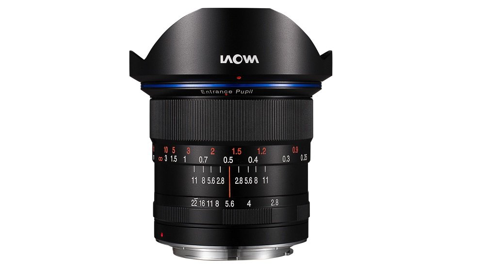 Obiektyw LAOWA Venus Optics D-Dreamer 12mm f2.8 EF front czarny