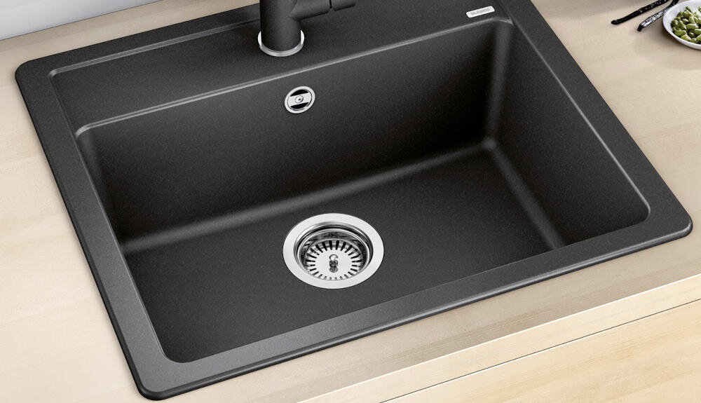 BLANCO funkcjonalność komora miejsce komfort użytkowanie odporność uderzenia wysokie temperatury zarysowania ociekacz