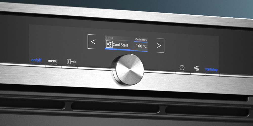 Piekarnik-SIEMENS-HM678G4S1 kolorowy wyświetlacz TFT