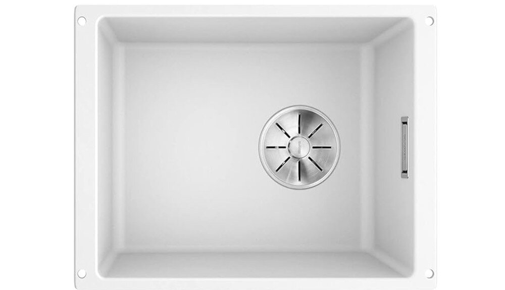 BLANCO zlewozmywak wbudowany montaż blat kuchenny otwór silgranit granit łatwe czyszczenie kamień