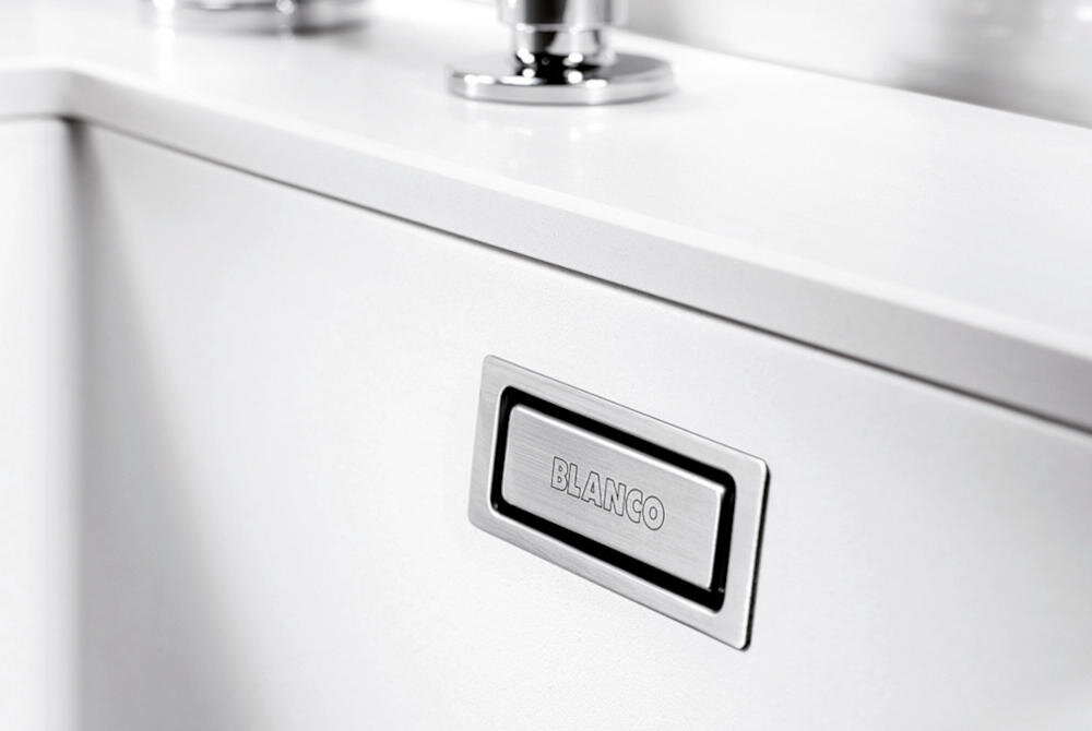 BLANCO zlewozmywak wbudowany montaż blat kuchenny otwór silgranit granit łatwe czyszczenie kamień