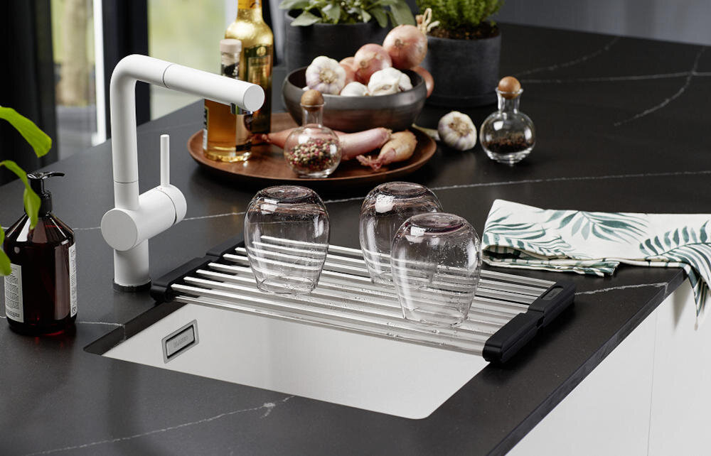 BLANCO zlewozmywak przestrzeń funkcjonalność odsączarka deska