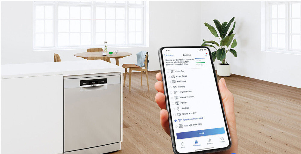 Zmywarka BOSCH SMS4HVI45E Home Connect