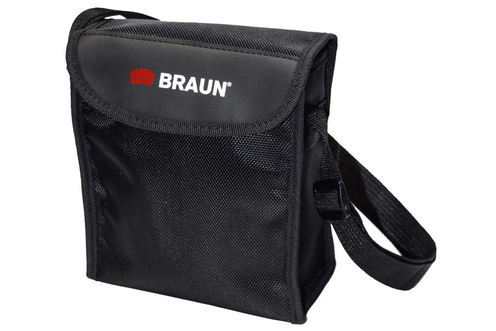 BRAUN Compagno 8x50 WP regulacja dioptrii twist-up muszle oczne montaż na statywie
